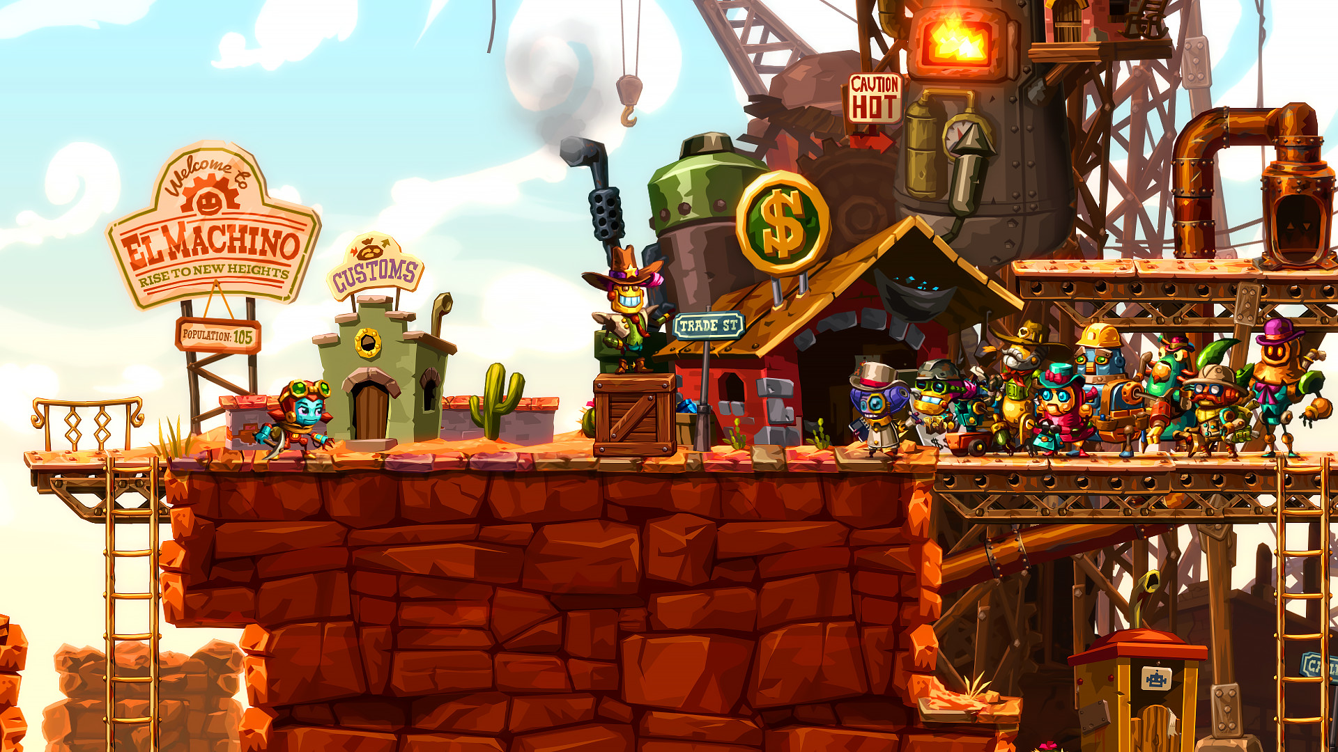 SteamWorld Dig Amazon Luna Graphics