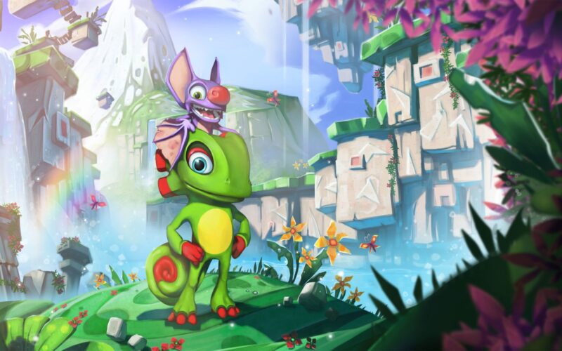 Yooka-Laylee artwork amazon luna