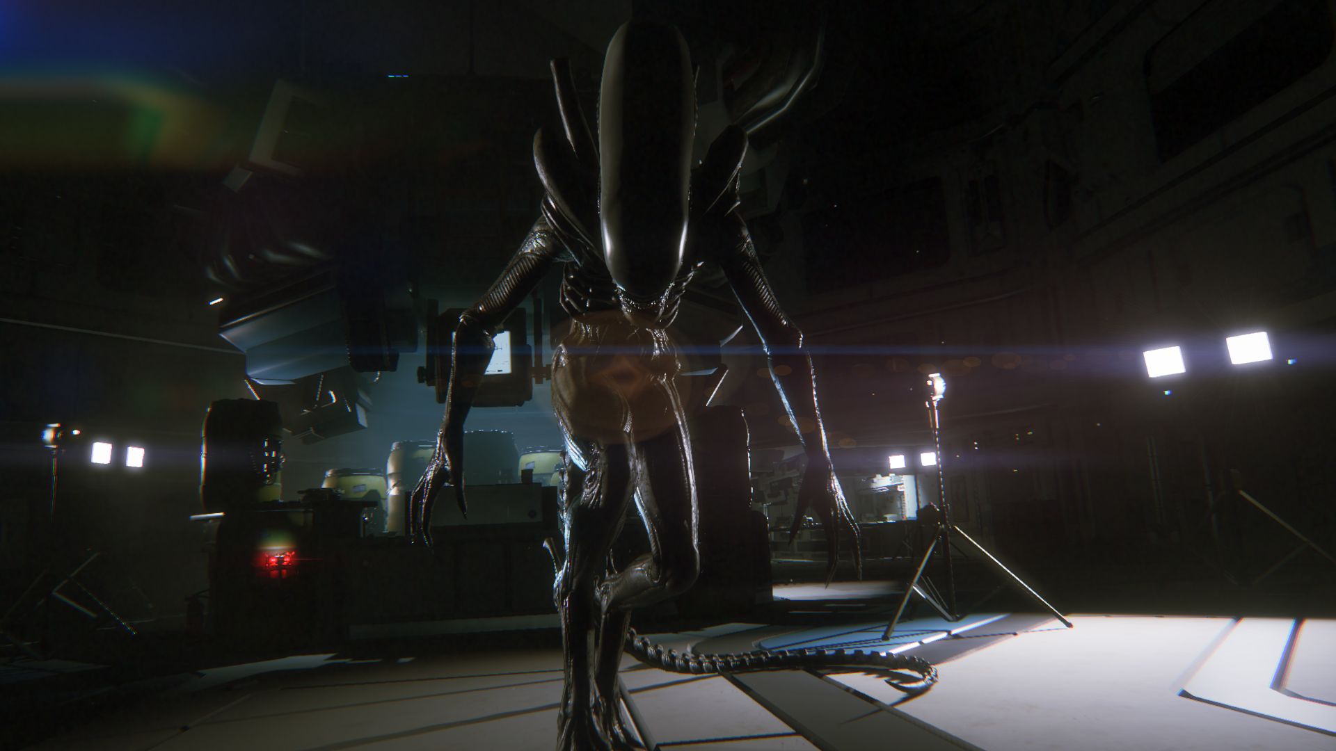 Alien isolation gameplay on Amazon Luna